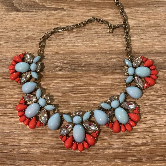 Banana Republic Jewelry - Banana Republic Blue Coral Necklace